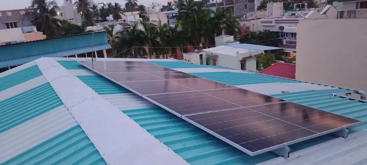 3.3 kW Adani + Sungrow — Srinivasa Nagar